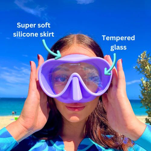 Soft Silicone Mask & Dry Snorkel - Image 12